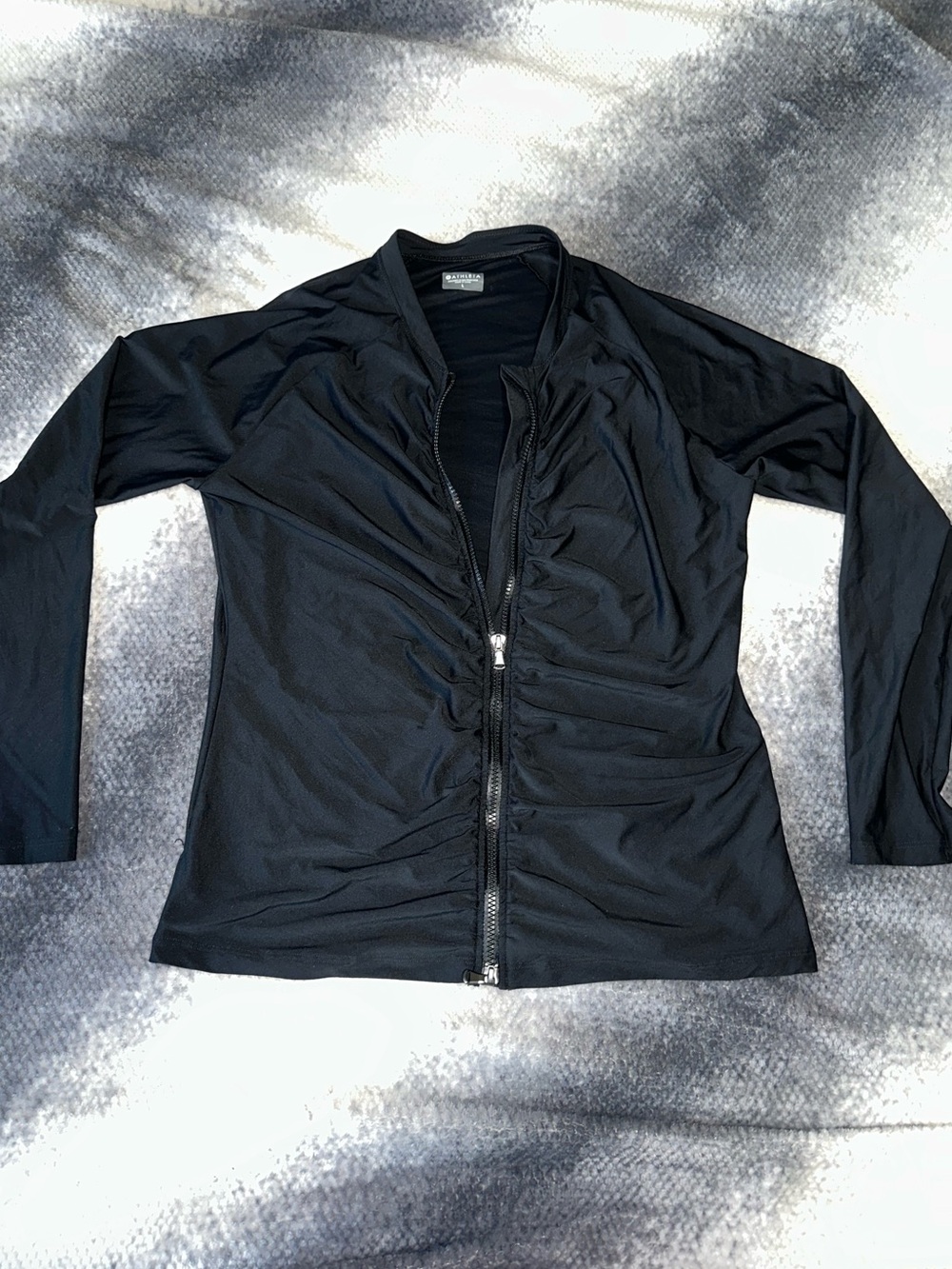 Athleta Black Full-Zip Performance Jacket